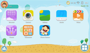 Nueva llegada 7 pulgadas <span class=keywords><strong>IPS</strong></span> Display Kids <span class=keywords><strong>Tablet</strong></span> PC Quad Core Dual Camera Control parental para uso empresarial educativo - Product Image 5