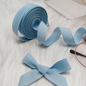 Harnais en satin élastique solide personnalisé Sangle de selle Double face Rubans hautement élastiques Bandes de sangle adhésive tissée épaisse souple - Product Image 1