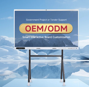 Smart <strong>Interactive</strong> Whiteboard 55''65''75''85''98'' 4K 20-Point Touch Screen LCD Flat Panel <strong>Display</strong> for Classroom &amp; Office Use - Product Image 4