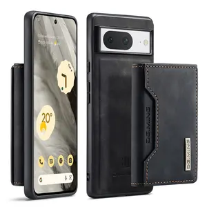 For Google Pixel 8 Pro Pixel8 Back Cover Original DG. MING M2 Magnetic Detachable Wallet Leather Card Holder Phone Case Supplier