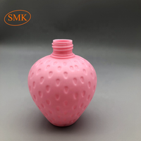 8Oz 250Ml Plastic Pe Fruit Container Aardbei Vorm Lotion Fles Met 24/410 Hals Afwerking