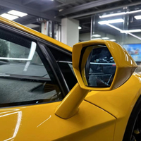 Film de protection de carrosserie en vinyle haute brillance, couleur jaune tournesol cristallin, 7,5 mil, effet changeant de couleur, extensibilité 90%