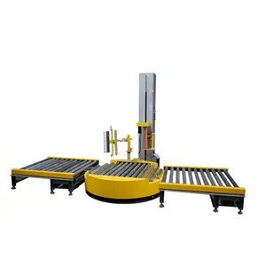 Packing pallet film wrapping machine/automatic pallet film wrapper/pallet strapping film machine