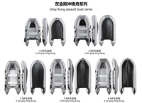 Nouveauté : Bateau gonflable pliable en Drop Stitch, bateau à rames gonflable, bateau de pêche gonflable