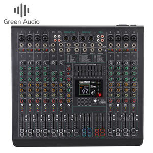 มิกเซอร์บันทึกเสียงระดับมืออาชีพ GAX-FC12 12 แชนแนล พร้อมช่องสัญญาณสเตอริโอ 2 ชุด และเอฟเฟกต์ <span class=keywords><strong>DSP</strong></span> ในตัว 99 แบบ - Product Image 2