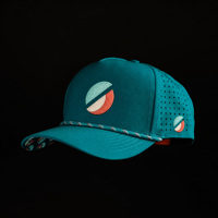 Casquette de golf à 5 panneaux avec logo personnalisé en PVC caoutchouc, casquettes de baseball imperméables, casquettes de sport
