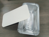 6a Barquettes jetables en aluminium avec couvercle en carton personnalisables avec impression N°6, Offre Spéciale pour le Royaume-Uni, Lot de 1000