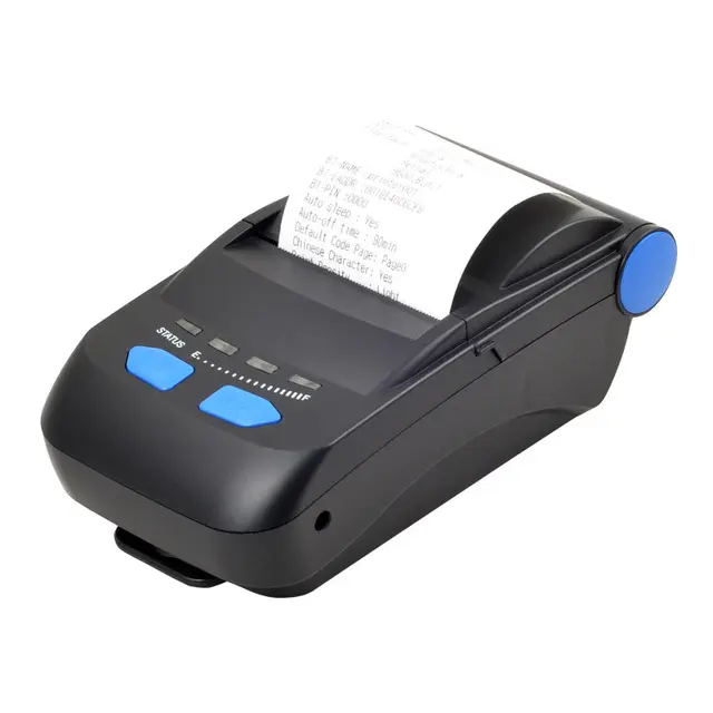 Handheld wireless thermal bar code printer Portable Blue Tooth label printer blue tooth thermal label printer