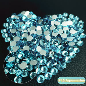 Whatstone พลอยเทียมคริสตัลสำหรับตกแต่งเล็บทำจากแก้วแบบแบนราบแบบไม่ใช่แบบใช้ความร้อนสำหรับติดเล็บ SS2-SS50บรรจุภัณฑ์โลโก้แบบออกแบบได้ตามต้องการ - Product Image 2