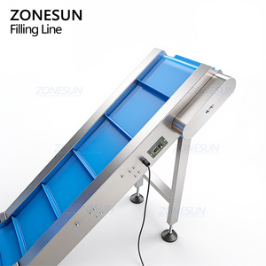 Ligne de production ZONESUN ZS-FSL220 entièrement électrique et automatique avec pompe à engrenages servo pour le remplissage de sachets de pâte, la scellage et l'étiquetage de surfaces planes - Product Image 5