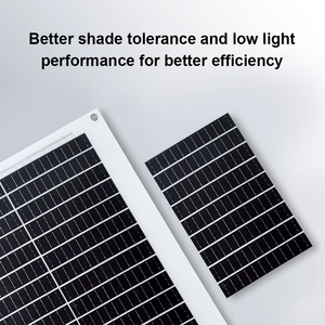 Không thấm nước 100 wát linh hoạt <span class=keywords><strong>panel</strong></span> năng lượng mặt trời với MPPT điều khiển và cáp Set cho ngoài trời RV cắm trại chuyến đi 2 cái - Product Image 4