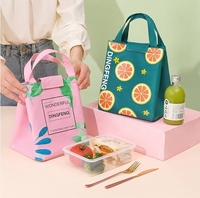 Petit sac isotherme à emporter pour la livraison de repas, sac de livraison alimentaire portable jetable en non-tissé, sac isotherme non tissé
