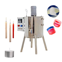 Manuelle 15/30-Liter Heiz-Rührmaschine für Honig, Öl, Creme, Kosmetik, Flüssigkeiten und Lippenstift-Abfüllung