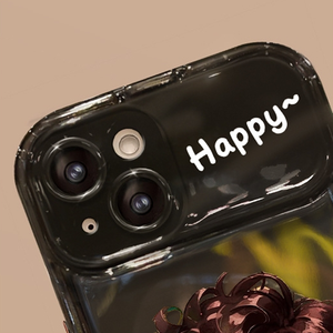 Moda carina capelli ricci ragazze design flip <span class=keywords><strong>specchio</strong></span> custodia per telefono cellulare per <span class=keywords><strong>iPhone</strong></span> 16 plus 15 14 13 12 <span class=keywords><strong>11</strong></span> pro max <span class=keywords><strong>cover</strong></span> posteriore - Product Image 3