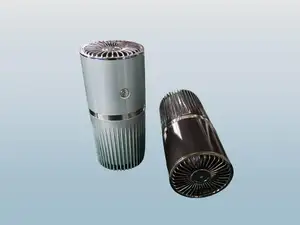 Grosir pemurni udara Mini elektrik 5VDC, pemurni udara Plasma portabel pintar dapat diisi ulang untuk mobil kantor rumah pribadi