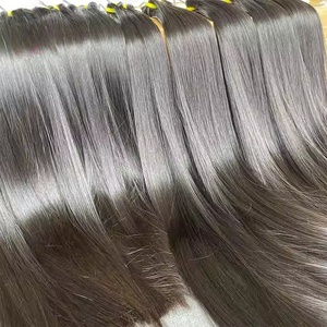 Crecimiento del cabello Venta al por mayor Paquete de cabello vietnamita Virgen Sin procesar <span class=keywords><strong>Remy</strong></span> <span class=keywords><strong>Martin</strong></span> 100% Paquete de cabello humano 10 ~ 36 pulgadas - Product Image 5