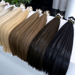 วิกผมลอนธรรมชาติสำหรับร้านเสริมสวยผมลอนย้อมสีธรรมชาติเกรด15A ยุโรป - Product Image 1