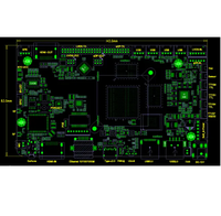Carte de contrôle GPIO I2c Lvds la moins chère vers MIPI dsi 4k smart lcd UART USART 5G wifi android appel téléphonique RK3399 carte de développement 4G