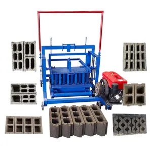 Machine à fabriquer des briques en béton en Zambie, <span class=keywords><strong>ancien</strong></span> modèle de machine à fabriquer des briques, Chine - Product Image 1