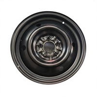 Rueda de Repuesto Original 4250C073 de 16 Pulgadas con Llanta de Acero para Mitsubishi Outlander Eclipse Cross - Negra 16X6 1/2JJ OFS38 PCD114.3