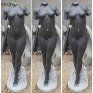 Statue de torse de <span class=keywords><strong>femme</strong></span> romaine en marbre pour la décoration de jardin - Product Image 3