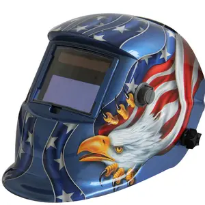 Preço barato Melhor Qualidade Automático Escurecimento Head-mounted auto escurecimento soldagem capacete
