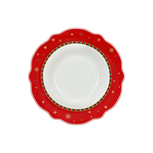 Lot <span class=keywords><strong>de</strong></span> 20 Assiettes et Bols en Porcelaine Fine Décoratifs Père Noël et Sapin pour Usage Domestique, Service <span class=keywords><strong>de</strong></span> Table <span class=keywords><strong>de</strong></span> Noël en Céramique Festif en Gros - Product Image 4