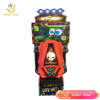 Machine de jeu de course automobile à monnayeur Golden Hand pour centres de jeux, construction métal-plastique, espagnol japonais anglais 110/220V