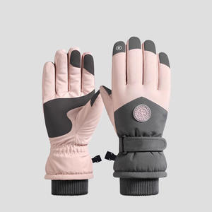 Gants thermiques doublés de polaire pour l'hiver, compatibles avec les écrans tactiles, coupe-vent, résistants au <span class=keywords><strong>froid</strong></span>, pour vélo électrique et ski, pour hommes et femmes - Product Image 6