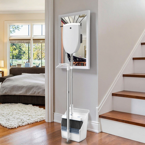 Balayette <span class=keywords><strong>à</strong></span> poussière portable moderne avec long manche pliable, poils doux, nettoyage facile, adaptée aux animaux domestiques, pour usage domestique - Product Image 3