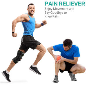 Ginocchiera Articolata OEM con Stabilizzatori Laterali Rimovibili, Sollievo dal <span class=keywords><strong>Dolore</strong></span> Articolare per Uomini e Donne - Product Image 5