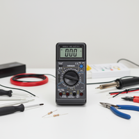 Multimeter Digital Digital LCD AC/DC kualitas tinggi Multimeter Digital tegangan 750/1000V penguji Ohm pengukur Amper