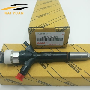 Chất lượng cao 2kd-ftv phun <span class=keywords><strong>23670</strong></span> 09360 cho Hiace cho TOYOTA HILUX Điều kiện Mới DIESEL nhiên liệu vòi phun - Product Image 1