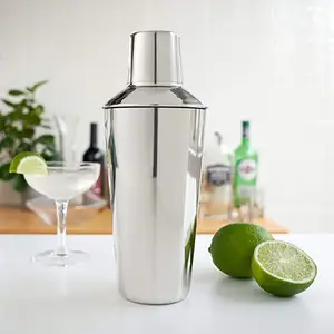 3 Pieces 500ML Wood-Like Outside Bar Cocktail Shaker