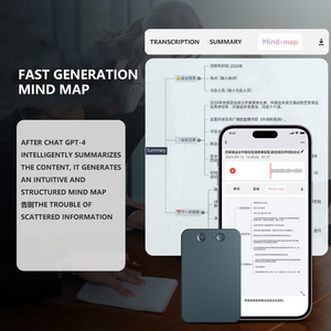 Dispositivo <span class=keywords><strong>de</strong></span> Grabación con IA, <span class=keywords><strong>Grabadora</strong></span> <span class=keywords><strong>de</strong></span> <span class=keywords><strong>Voz</strong></span> con Notas, Aplicación para Transcribir y Resumir, <span class=keywords><strong>Grabadora</strong></span> <span class=keywords><strong>de</strong></span> Audio con Chat GPT4 para Conferencias, Reuniones y Llamadas - Product Image 3