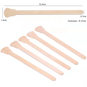 Jumlah pesanan minimum rendah gabungan ukuran stik spatula kayu sekali pakai untuk Salon kecantikan - Product Image 2