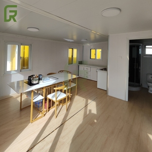 Prefab บ้านตู้คอนเทนเนอร์แบบโมดูลแบบพกพาพับได้สำหรับการใช้ชีวิตแบบอื่นบ้านสำเร็จรูปบ้านทันสมัย - Product Image 4