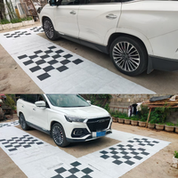 Jetour X95 SUV : Cibles de calibrage pour vision nocturne et vue panoramique, tissu de calibrage pour caméras avant et de recul 360°, système de calibrage AVM