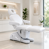 Fauteuil de greffe capillaire moderne à 3 moteurs électriques en métal pour salon de coiffure, institut de beauté et spa médical