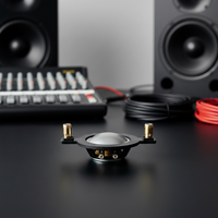 Bobine vocale de tweeter en polymère titane de 44,4 mm 8 ohms pour pièces audio de moniteur de studio et home cinéma