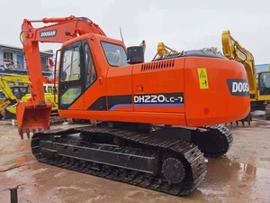รถขุดตีนตะขาบ Doosan Dh220 ประสิทธิภาพสูงจากเกาหลี มือสอง รุ่น Dh220lc-7 Dh220lc น้ำหนัก 21 ตัน 20 ตัน ชั่วโมงการใช้งานต่ำ รถขุดแท้พร้อมใบรับรอง CE - Product Image 2