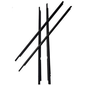 Moldura de puerta delantera OEM 75710-02170 75720-02170 para Toyota Corolla 2007-2013, tira de sellado exterior para ventana de coche, color negro - Product Image 6