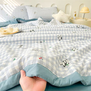 ผ้าห่มผ้าฝ้ายซักได้แบบบางซักได้สำหรับฤดูร้อน - Product Image 1