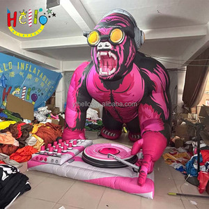 Babouin <span class=keywords><strong>gonflable</strong></span> de DJ de modèle animal <span class=keywords><strong>gonflable</strong></span> de décoration d'événement de partie pour le concert - Product Image 5