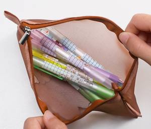 Лидер продаж, модные сетчатые косметические сумки, сумки для макияжа, мешочки для карандашей с пользовательской этикеткой - Product Image 3