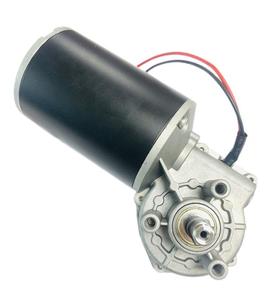 Factory Custom 76mm Dc Motor with Metal <strong>Worm</strong> <strong>Gearbox</strong> for Shutter and Lifting System Motor Automatic Door Wiper Motor - Product Image 1