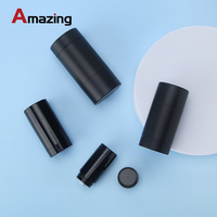 15G 30G 50G 75G emballage plastique rond à bille anti-transpirant parfumé solide bâton baume corps déodorant bâton en stock