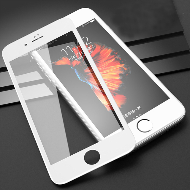 Tempered Glass for 11 Pro 6 7 8 Plus XS XR XS Max Screen Protector High Clear 2.5D 9H Waterproof Mobile Phone