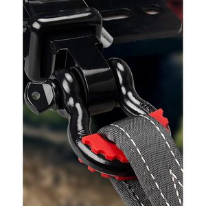 2-Inch Steel Hitch <b>Pin</b> Receiver D Ring Shackle Heavy Duty Solid 3/4'' Shackle Bracket Truck Towing Accessories Off-<b>road</b> Vehicles - Product Image 4