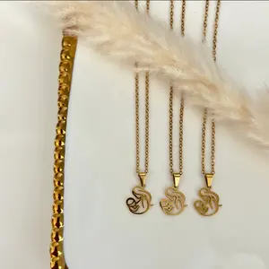 مجوهرات من Inspire قلادة من الفولاذ المقاوم للصدأ شخصية "Gotas de amor" للنساء والفتيات هدية تصميم مخصص تصميم جديد بسعر الجملة